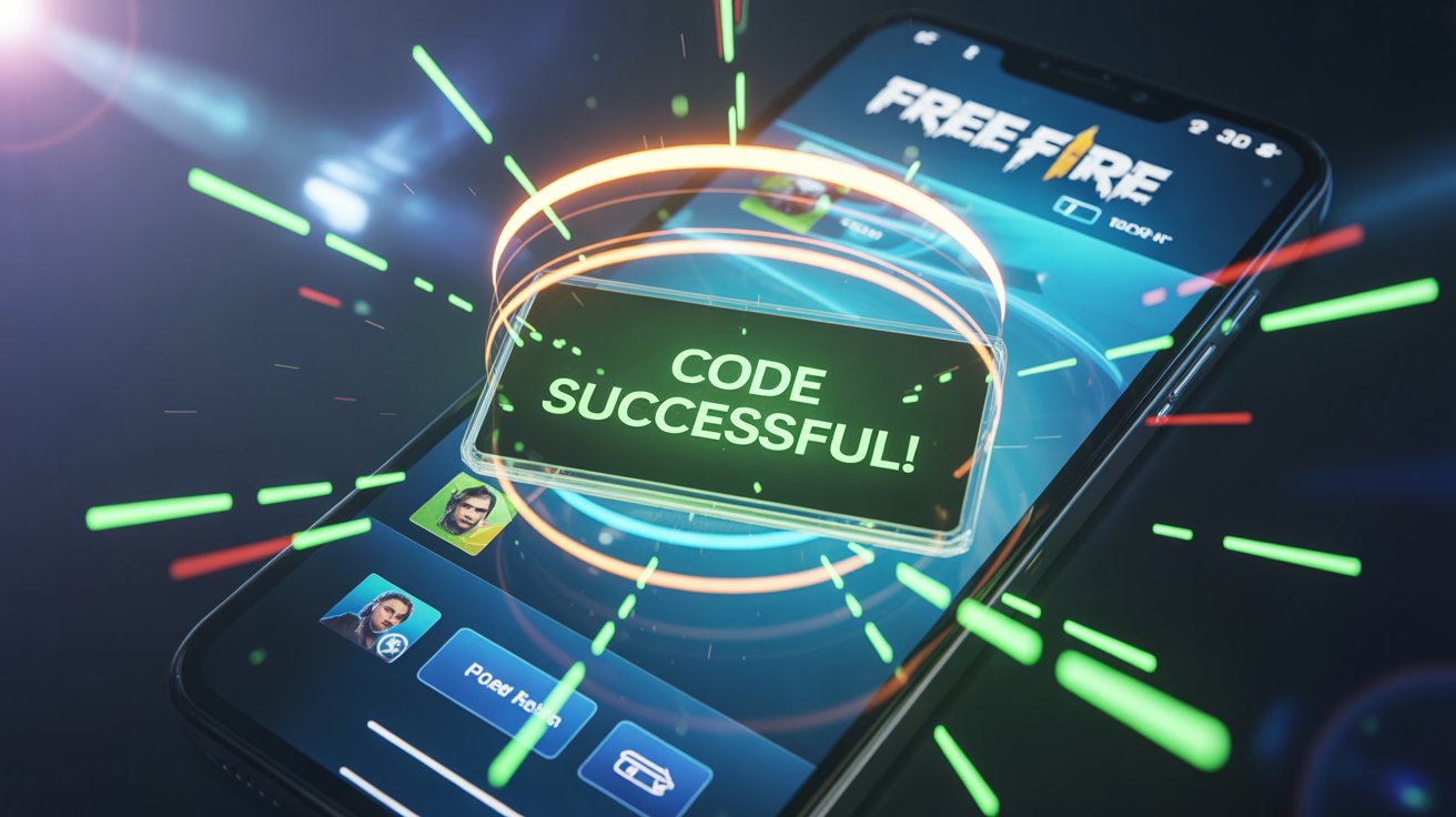 Free Fire Redeem Code Example